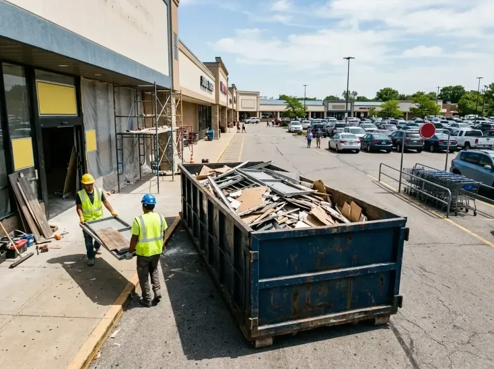 retail-store-renovation-debris-003 — frequently asked questions, Roll-off Dumpster Rentals in Mount Vernon, OH